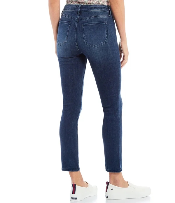 Nydj Alina Skinny Leg Mid Rise Ankle Legging Jeans - 0