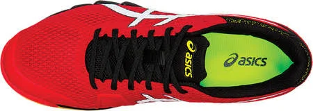 Asics Men's Gel-Blade 7 Badminton Shoe - Size: 14, Speed Red/White
