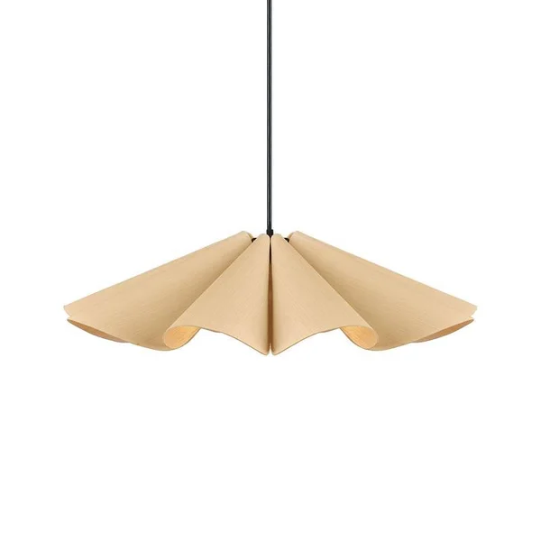 Bruck Lighting Delfina Pendant Light - Color: Grey - Size: 1 Light - WEPDEL/60/GYO/ASH