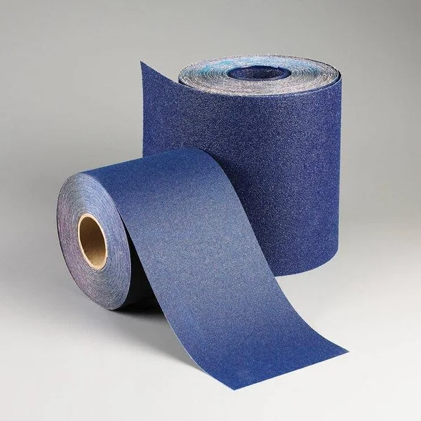 Norton Blue Fire Floor Drum Sanding Sandpaper Rolls - H831 Paper 40-1-1/2 Grit - 12x22 x 25 yd.