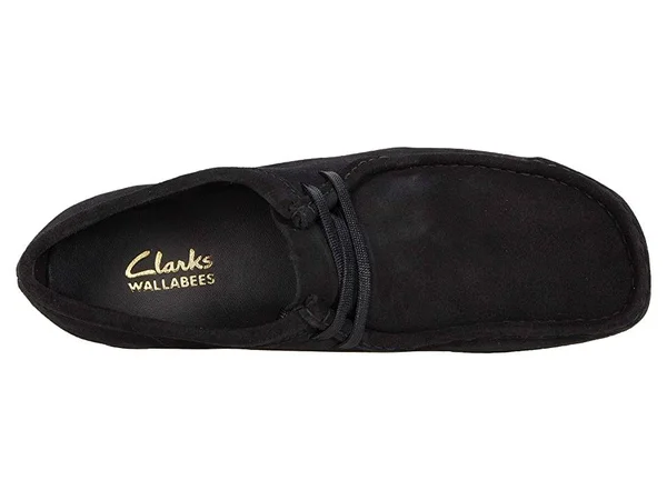 Clarks Wallabee 2 Men's Shoes Black Suede : 8 D - Medium