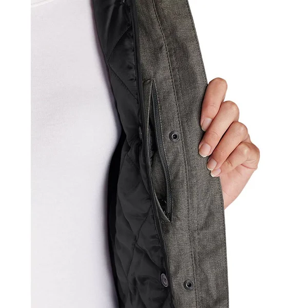 Eddie Bauer Women's Girl on The Go Insulated Trench Coat - Black - L