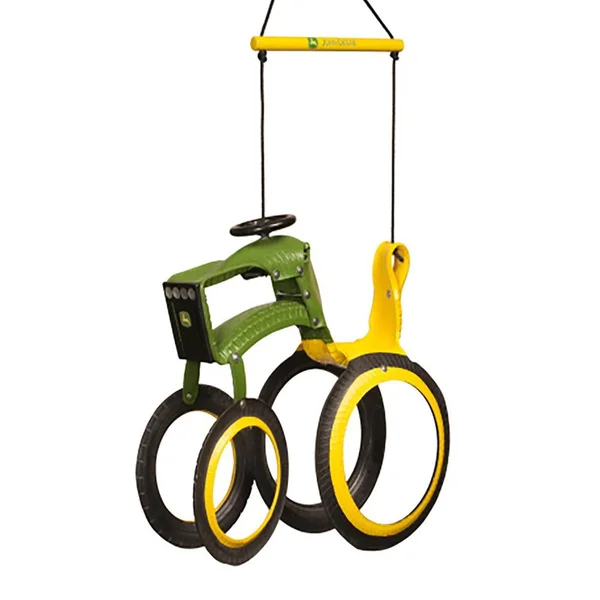 John Deere - Tractor Tire Swing, 27.5 x 10.75 x 53.5