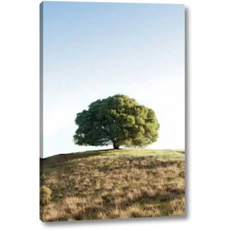 Winston Porter 'Oak Tree - 77' by Alan Blaustein Giclee Art Print on Wrapped Canvas - Size: 32 inch H x 21 inch W x 1.5 inch D, B