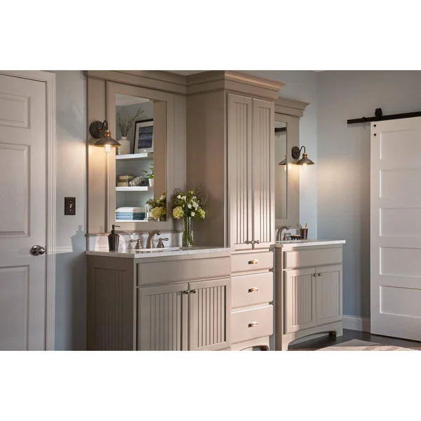 Kichler Clyde 2 Light Bath, Olde Bronze - 45944OZ