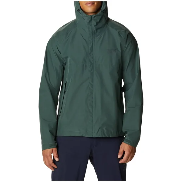 Mountain Hardwear Exposure 2 Gore-Tex Paclite Jacket - Men's Black Spruce, XXL