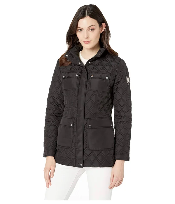 Vince Camuto 28x22 Quilted Jacket - LG (US 12-14) One Size, Black