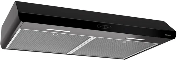 Broan BKDB130BL Sahale Black Range Hood, 30-Inch
