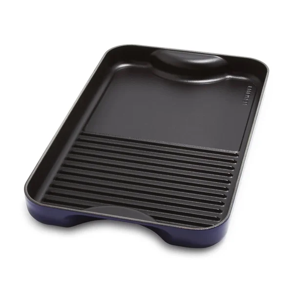 Le Creuset Combi Grill Griddle Exclusive Color: Indigo