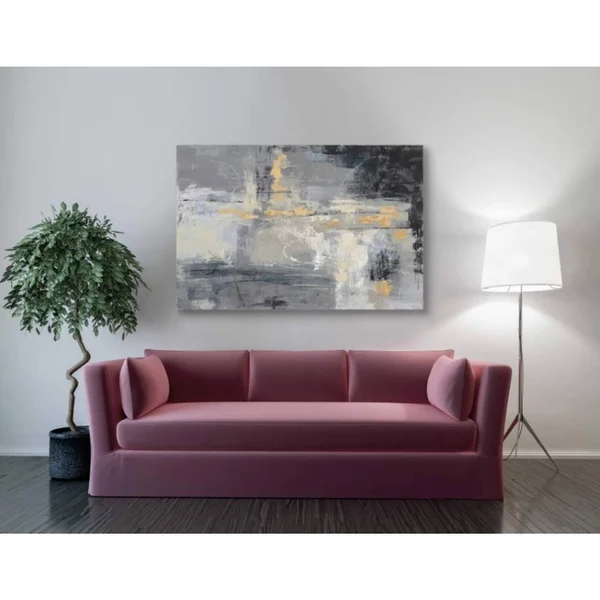 Epic Graffiti missing You Uncropped by Silvia Vassileva - Giclee Canvas Wall Art, 12x22x18x22 12x22 x 18x22
