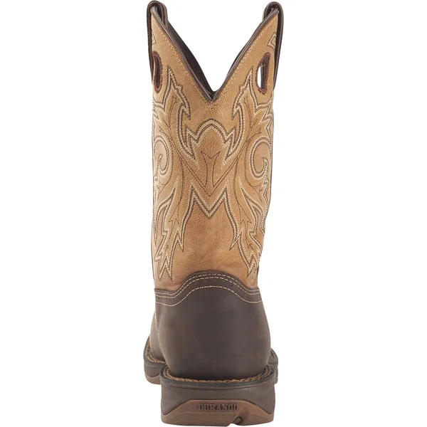 Durango Rebel Men's Waterproof Steel-Toe Western Boots, Size: Medium (13), Brown