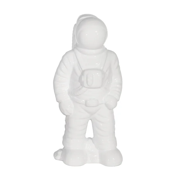 Sagebrook Home 14663 Ceramic 12x22 Astronaut Statuette, White
