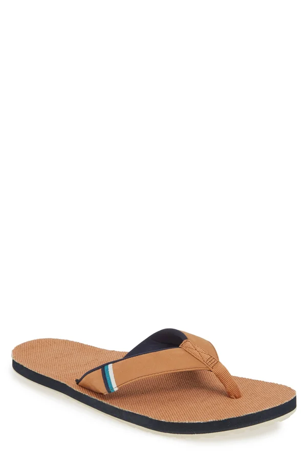 Hari Mari Parks II Flip Flop - Men's Tobacco/Tobacco, 11.0