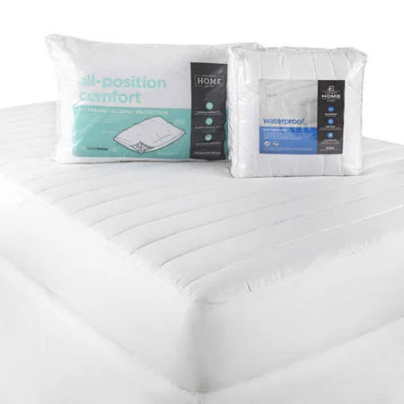 Jcpenney Home Waterproof Mattress Pad - One Size, White