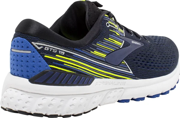 Brooks Adrenaline GTS 19 8.5, Black/Blue/Nightlife (Men's)