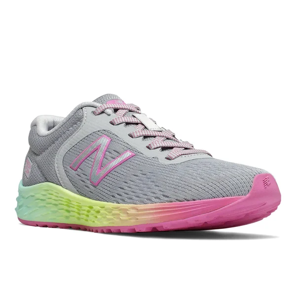New Balance Kids& Arishi V2 - Grey/White (Size 4.5)