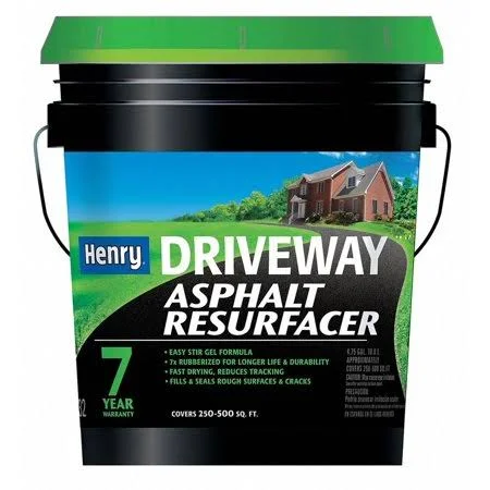 Henry 4.75 gal. Pail Asphalt Sealer, 4 Hr. Dry Time Recoat, 1 to 2 Days Full Cure Time - He532074
