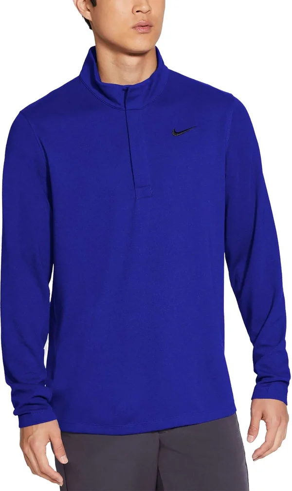 Nike Men's Victory Dry 1/2 Zip Golf Pullover Blue L