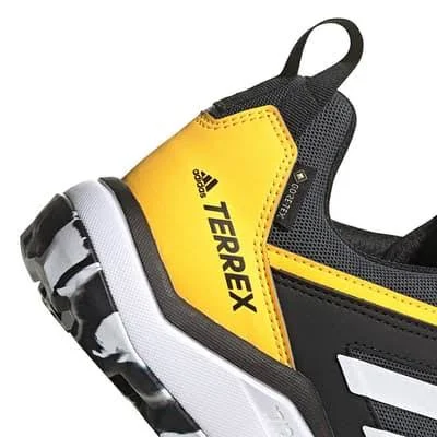 Adidas Terrex Agravic TR GORE-TEX Trail Running Shoes - Men - Grey Six - Cloud White, Solar Gold - 11