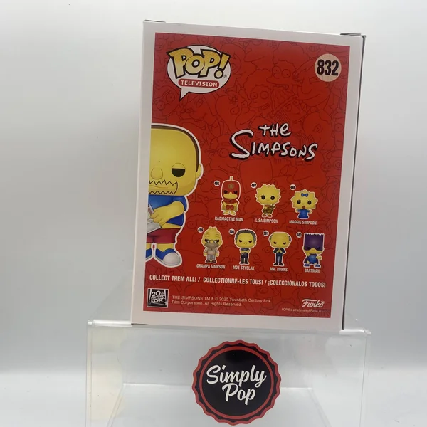 Funko Pop! television The Simpsons Comic Book Guy Fall Convention