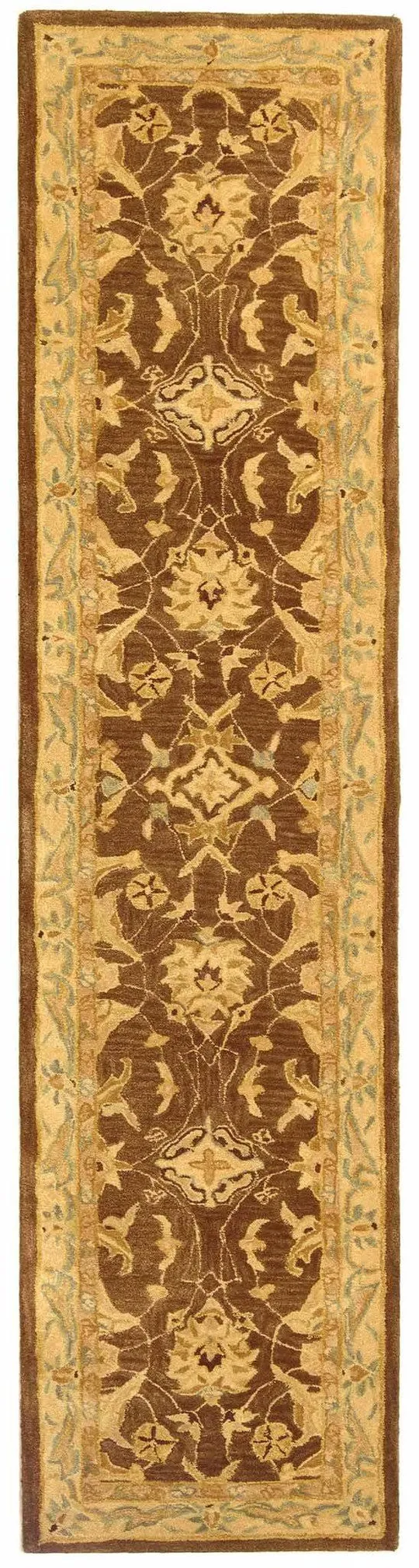 Safavieh Anatolia Brown/Tan Area Rug; Round 4&