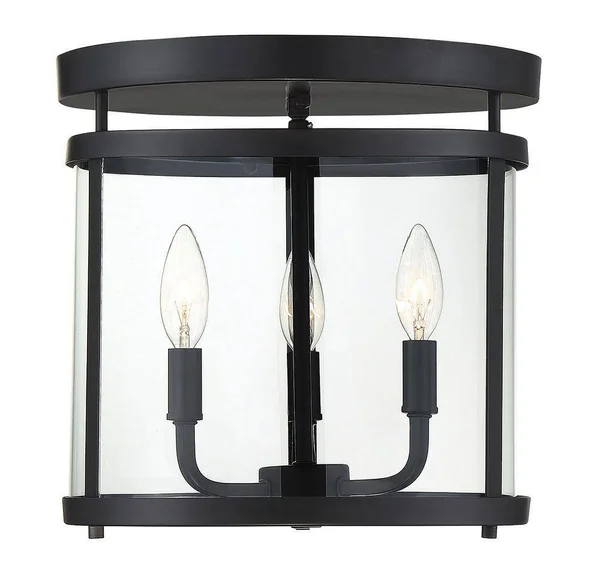 Savoy House 6-1043-3-13 - Penrose 3 Light Semi-Flush - English Bronze