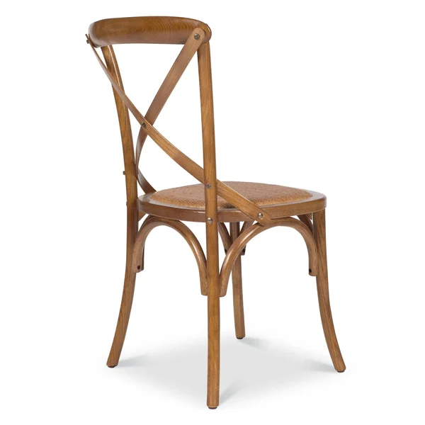 Poly and Bark Cafton Crossback Chair in Black (Set of 2)