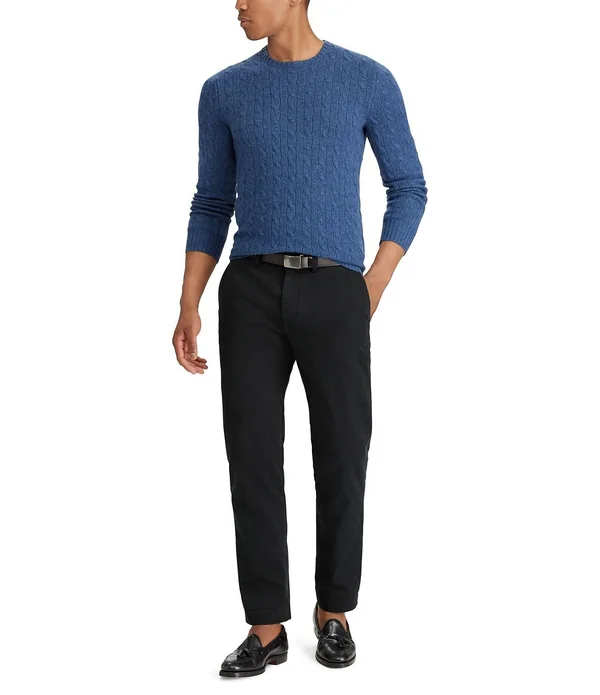 Polo Ralph Lauren Classic-Fit Flat-Front Bedford Chino Pants - 33 32