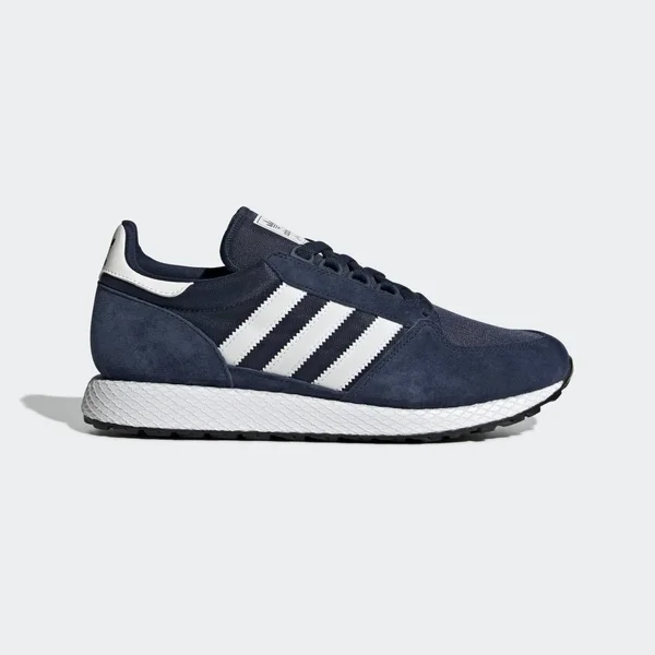 Adidas Forest Grove Shoes Navy Blue 7 - Mens Originals Shoes
