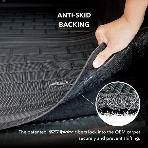 3D MAXpider 2008-2013 Toyota Highlander Kagu Cargo Liner - Tan - M1TY0761302