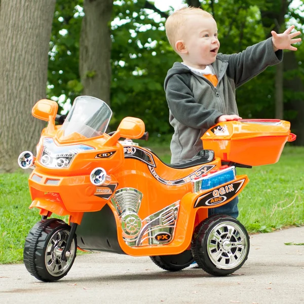 Lil& Rider 3 Wheel Battery Powered FX Sport Bike - Orange