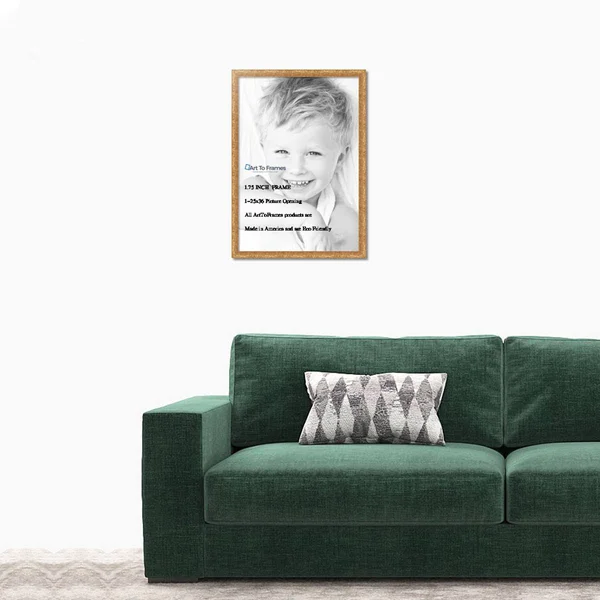 25x36 Gold and Black Wood Picture Poster Frame for 36x25 Photo 2WOM-D11241-25x36 by ArtToFrames