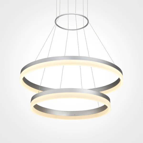 VONN Lighting Tania Duo 2 Tier LED Chandelier - Silver