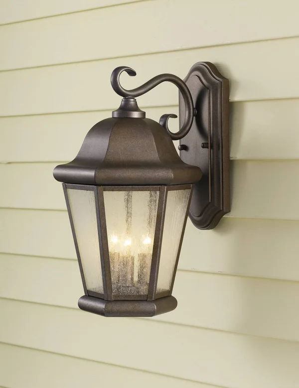 Feiss OL5902CB Martinsville Outdoor Wall Light Corinthian Bronze