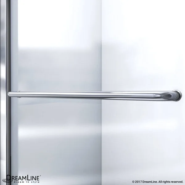DreamLine SHDR-0948720-01 Infinity-Z Frameless Sliding Shower DOOR, 44 to 48-Inch, Chrome Finish