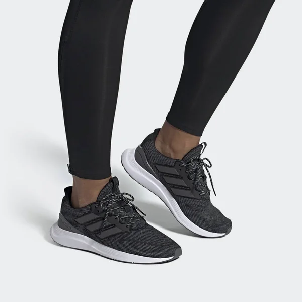 Adidas Men's Energy Falcon Running Shoes - Black, 9