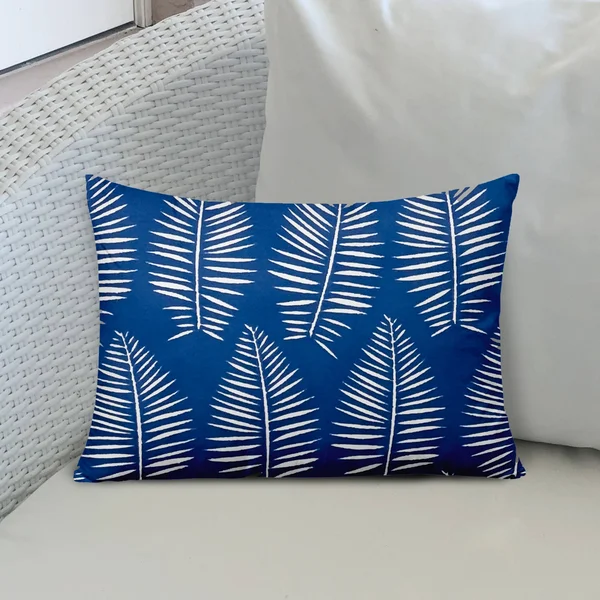 Joita Breezy Indoor Outdoor Soft Royal Pillow Sewn Closed 17x17