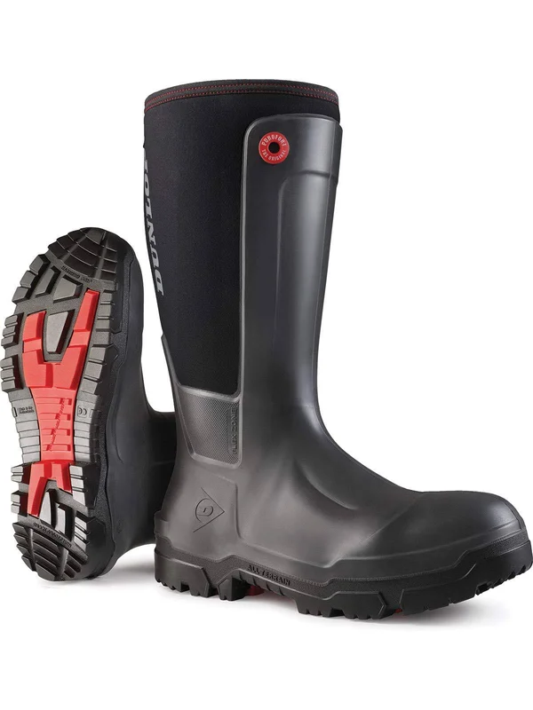 Dunlop Unisex Snugboot WorkPro Full Safety Boots - NE68A93, Black