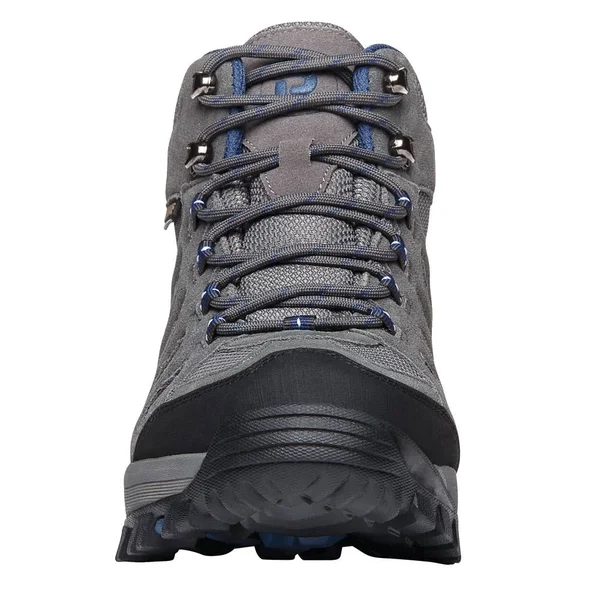 Propet Men's Ridge Walker Hiking Boot, Grey/Blue