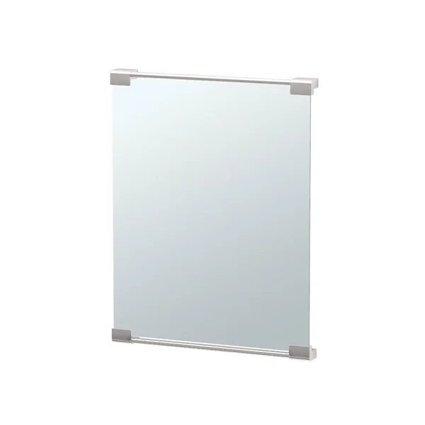 Gatco 1524 Fixed Mount Decor Mirror - Satin Nickel