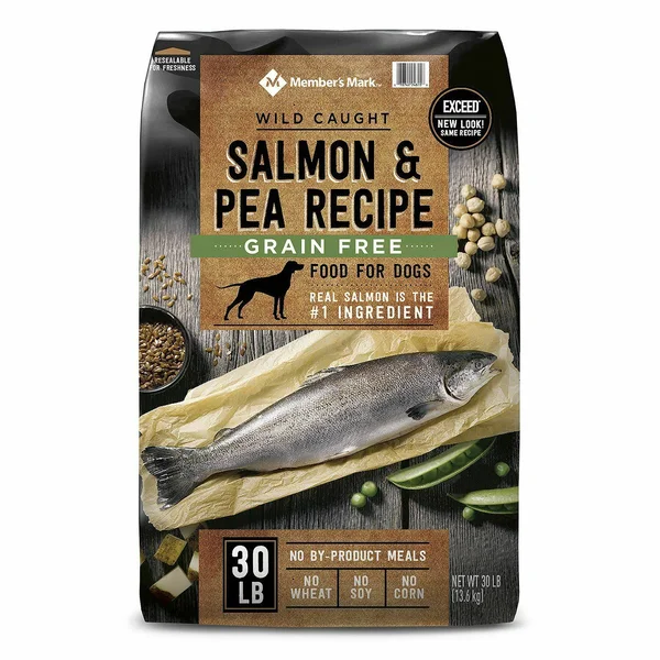 Exceed Grain-Free Dry Dog Food - Wild-Caught Salmon & Peas (30 lbs.)