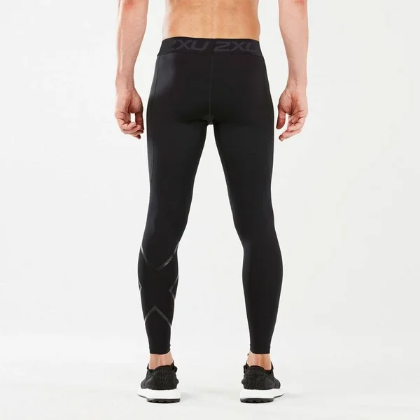 2XU Men's Thermal Accelerate Comp Tights Black, Nero LT