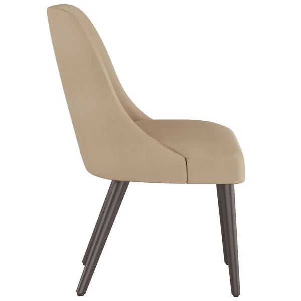 Geller Modern Dining Chair Tan Velvet - Project 62