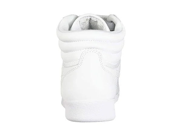 Reebok Freestyle Hi Shoes White/Silver Size 9.5