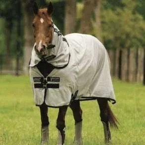 Amigo Stock Horse Flysheet - Silver/Black