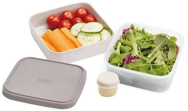 Joseph Joseph - GoEat Salad Box, Grey