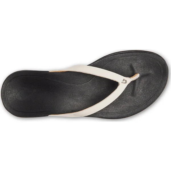 Olukai Ho&opio Leather Black/Black, Black/Black, 6