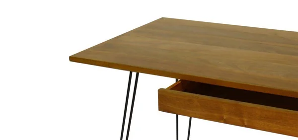 Gingko Metro Desk - Natural Walnut