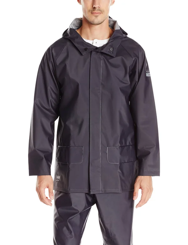 Helly Hansen Mandal Rain Jacket - Navy - M
