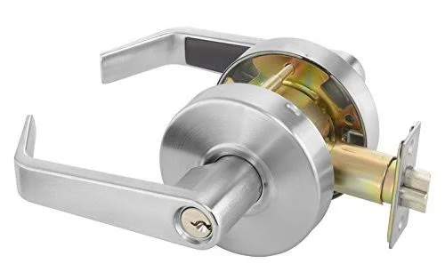 Yale AU4605LN x 1806 x 626 KR Cylindrical Lockset - Grade 2, Store Room Function, Para Keyway, Keyed Random, 6 Pin, 2 3/4x22 Back